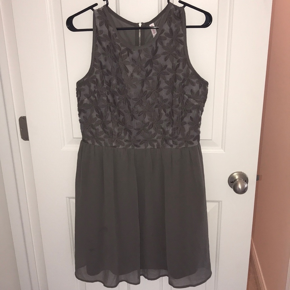 Exhilaration Gray Dress